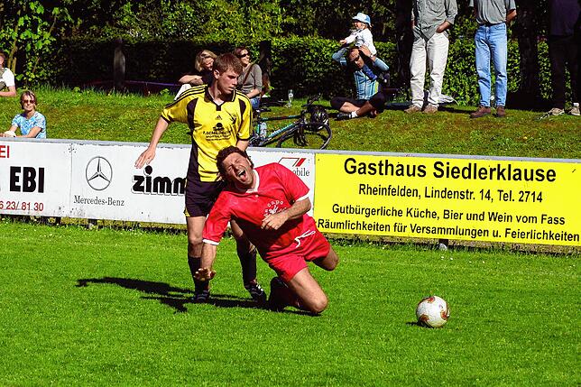 Bild 4: Schnappschüsse aus der letzten Landesliga-Saison des VfR Rheinfelden