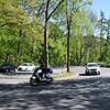 Der Parkplatz an der Bergstraße über Ludwigshafen bleibt gesperrt. Dieses Bild ist aus dem Frühling 2020.