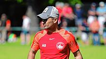 Trainer Ali Günes und der Türk. SV Singen haben in Freiburg einen wichtigen Sieg gefeiert.