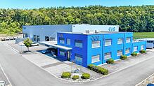Konstruktion und Entwicklung der Firma EWS direkt neben der Produktionshalle.