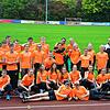 Zufrieden in Salem: Die Leichtathleten des Bezirks Oberrhein mit Betreuern nach dem Vergleichskampf im Linzgau.