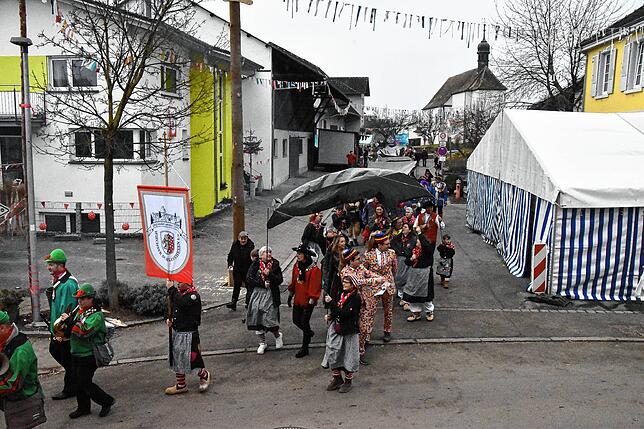 Bild 12: Famose Narrenmesse in Wiechs: Die besten Bilder der Narrentage 2025