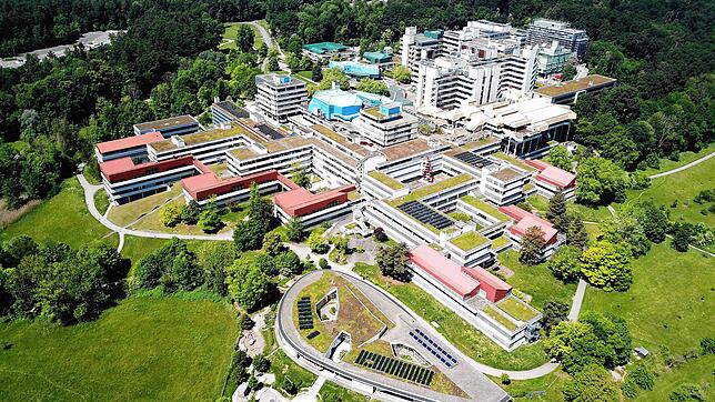 Die Universität Konstanz von oben betrachtet: Hier wird in den kommenden zehn Jahren sehr viel gebaut.