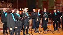 Der Gospelchor Blue Note begeisterte bei seinem Auftritt in der katholischen Kirche in Bonndorf mit Hits wie „Amazing Grace“ und „Rock ...