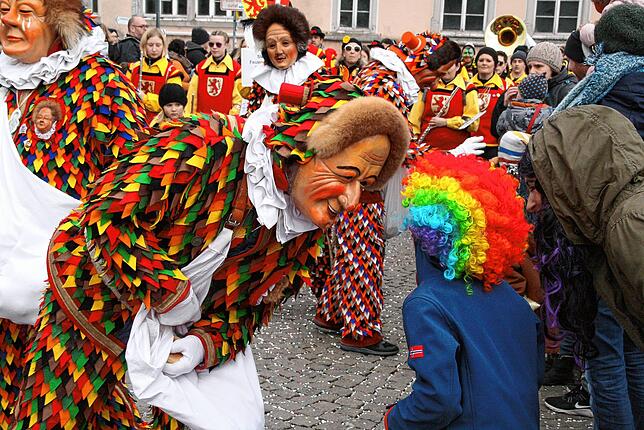 Bild 18: Bilder vom Fasnachtsumzug in Laufenburg