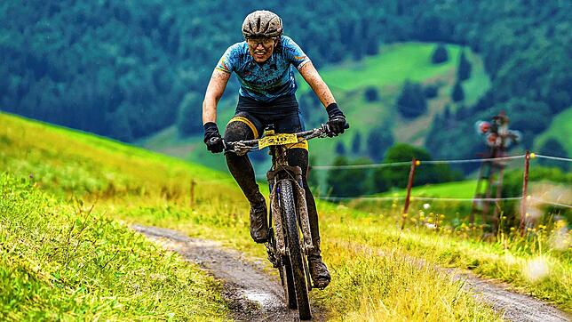Schnellste: Miriam Oeschger war die schnellste Bikerin bei der Alb-Gold Trophy in Münsingen auf der Kurzstrecke.