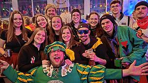 Tolle Stimmung beim Männertanzwettbewerb in Fützen.
