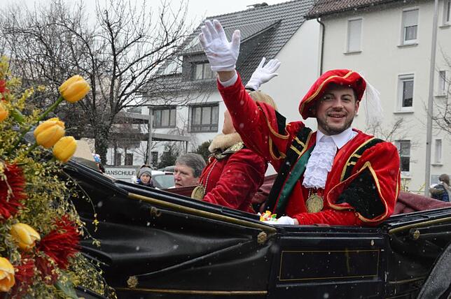 Bild 32: Bilder vom Narrensprung beim Ringtreffen des Alemannischen Narrenrings (Teil 2)