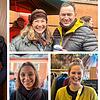 Organisatorin Kerstin Tritschler (von links) freut sich über eine erfolgreiche 20. Auflage der Weihnachtswelt. Die Besucher Barbara Grom ...