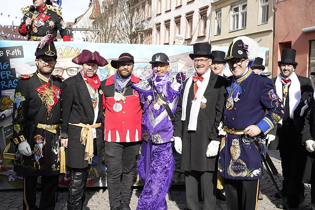 Bild 6: Bilder vom Schlussappell der Katzenmusik