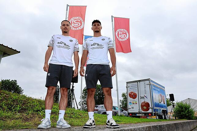Wollen sich mit dem FC RW Salem in der Landesliga etablieren: Paul und Moritz Strauß.