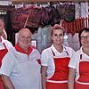 Firmenübergabe bei der Metzgerei/Feinkost Faller. Von links: Reinhard, Ursula, Verena und Joachim Faller. Bild: Dagobert Maier