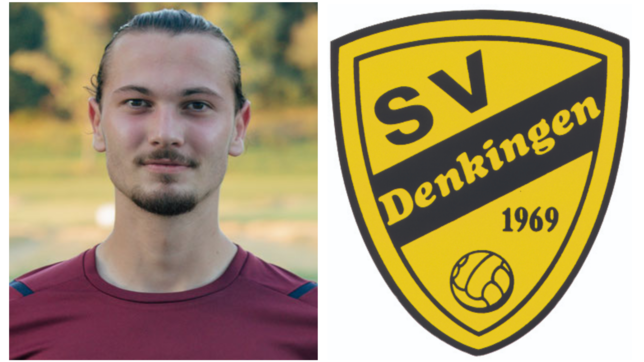 Tobias Boos ist Torhüter beim SV Denkingen