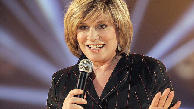 Die Sängerin Mary Roos bei der Generalprobe zur ZDF-Hitparty. Am 9. Januar 2019 wurde sie 70 Jahre alt.