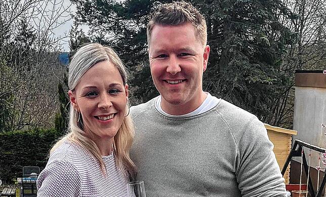Nina Brugger und ihr drei Jahre jüngerer Bruder Marc, von dem die Stammzellspende stammt.