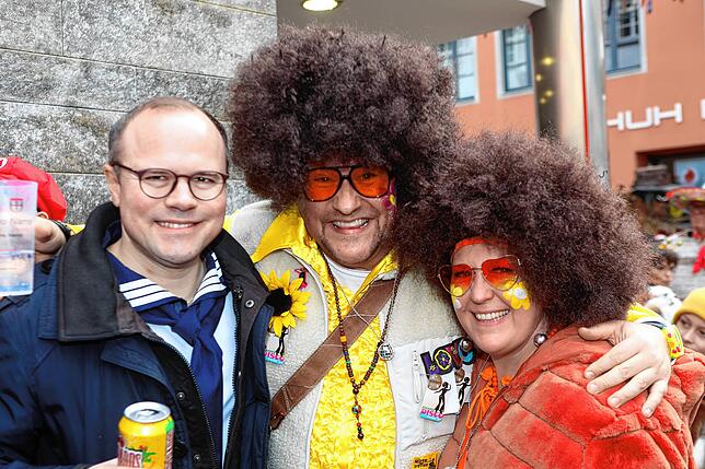Bild 26: Ho Narro! Die Straßenfasnacht in der Konstanzer Altstadt ist in vollem Gang