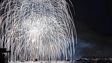 Wird diesen Sommer erneut nicht zu sehen sein: Das traditionelle Feuerwerk des Konstanzer Seenachtfestes. Hier ein Bild aus dem Jahr 2018.