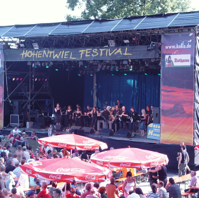 Das Hohentwielfestival sei ein Höhepunkt gewesen, sagt Lutz.