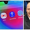 Das Warnen der Bevölkerung funktioniert dieses Jahr wieder insbesondere per App. Hier links zu sehen sind Nina, Warnwetter und Katwarn. ...