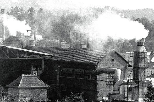 Die KHD Gießerei Fahr von Nellenburg-Hang aus