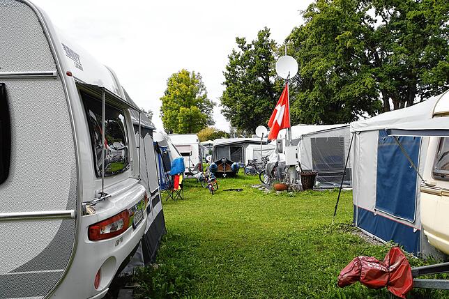 Für viele Dauercamper ist ihr Stammferiendomizil ein Stück zweite Heimat, wie hier am Fließhorn.