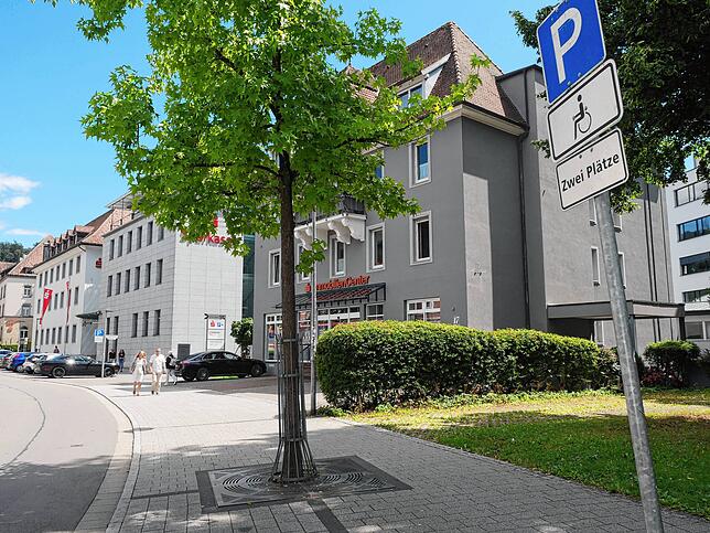 Die Bismarckstraße in Waldshut soll zur „Streckenhaltezone“ für die Ersatzbusse werden.