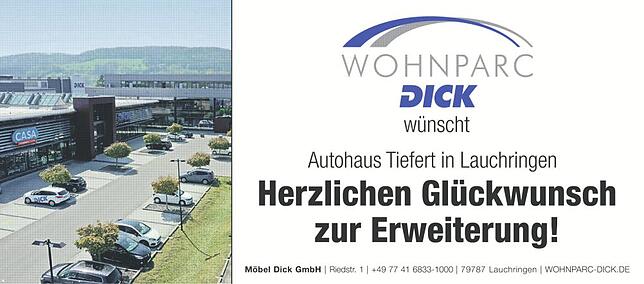 Bild 4: Umbau der Werkstatt, Verabschiedung und Vorstellung Geschäftsführer: Wechsel in der Geschäftsleitung