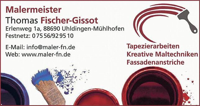 Bild 6: Ihr Fachmann am Bodensee: Malermeister Thomas Fischer-Gissot in Mühlhofen