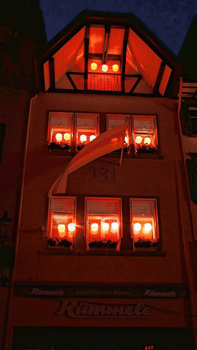 Bild 12: Romantische Stimmung in der Kaiserstraße in Waldshut - Die schönsten Eindrücke