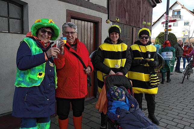 Bild 21: Bilder von der Dorffasnet in Kluftern
