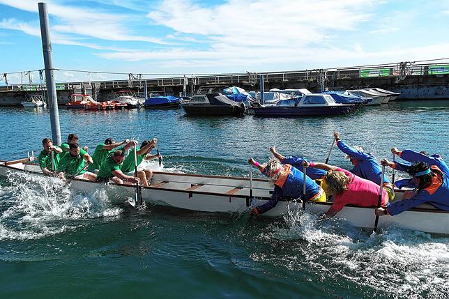 Bild 10: Bilder vom Drachenboot Cup beim Seehasenfest in Friedrichshafen