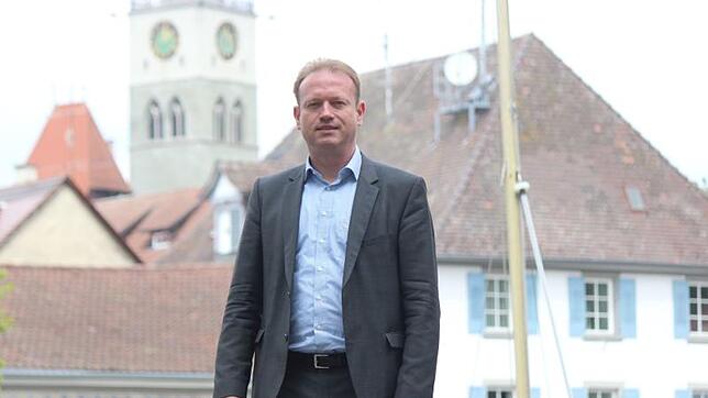 Jan Zeitler, Oberbürgermeister von Überlingen. Bilder: Stefan Hilser