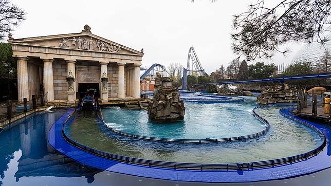 Der Unfall passierte an der Wasserachterbahn «Poseidon». (Archivbild)