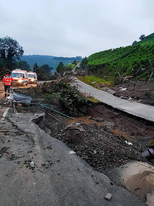 Die Schäden in Ahrweiler sind enorm.