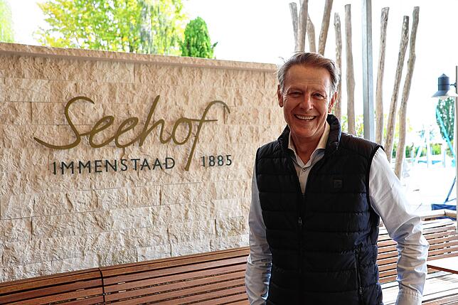 Frank Hallerbach hatte im „Seehof“ in Immenstaad eine durchmischte Saison. Er ist froh, dass es hier neben dem Restaurant auch das Hotel ...