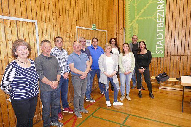 Mit Doris Riesle, Mirco Steiner, Elmar Steiner, Bernhard Hartl, Uli Murawski, Mark Dannell, Nadine vor dem Berge, Anja Keller, Susanne ...
