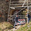 Die Burgruine Mägdeberg muss ein Stützkorsett erhalten, deswegen verzögern sich die Sanierungsarbeiten. Bei einem Ortstermin blicken ...