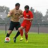 Felix Obergfell (rechts) glänzte beim 8:2-Sieg der SG Buchenberg/Neuhausen gegen die DJK Villingen II mit einem Hattrick innerhalb von ...