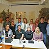 Die Schnecken Nußdorf (hinten, von links): Markus Gabel, Oliver Lemke, Tina Tessari, Jan Mielke, Anja Kretz, Julia Paolucci, Petra ...