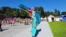 Bild : Gute-Zeit: Bilder von DJ Pretty Pink und Anja Schneider beim Festival in Konstanz