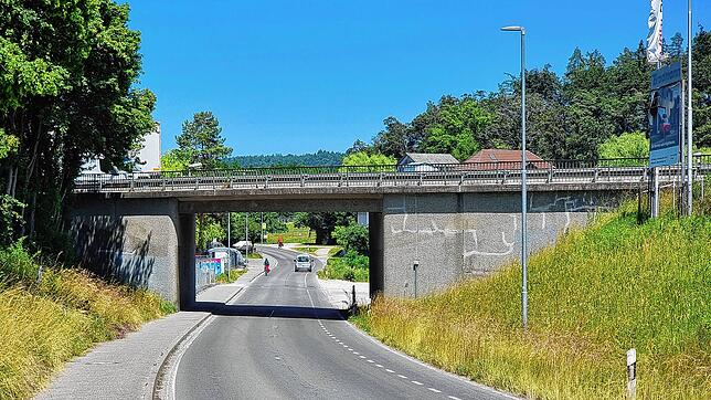 Momentan führt die B33 noch über die Kaltbrunner Straße. Das wird sich in ein paar Jahren ändern.