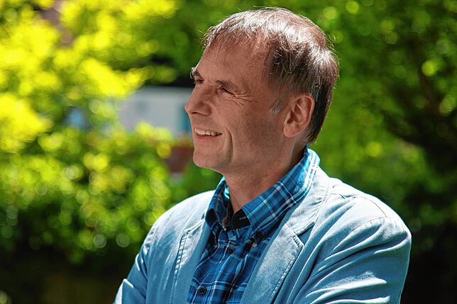 Stefan Siegel-Holz ist der Heimleiter auf dem Lehenhof. „Wir sind in ständigem Austausch mit den Gesundheitsbehörden“, sagt er.