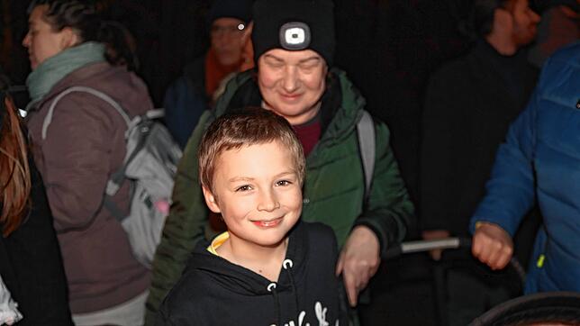 Bild 14: Konstanzer Fasnacht: Bilder vom Fackelumzug durch den Uniwald