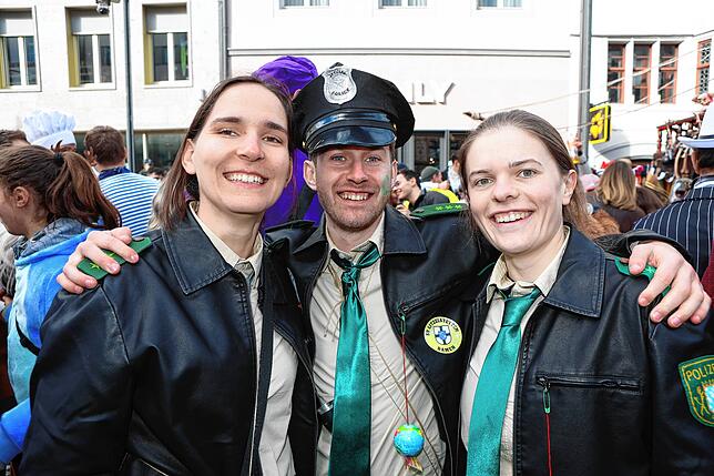 Bild 7: Konstanzer Straßenfasnacht 2025: Die besten Bilder vom Schmotzigen Dunschtig