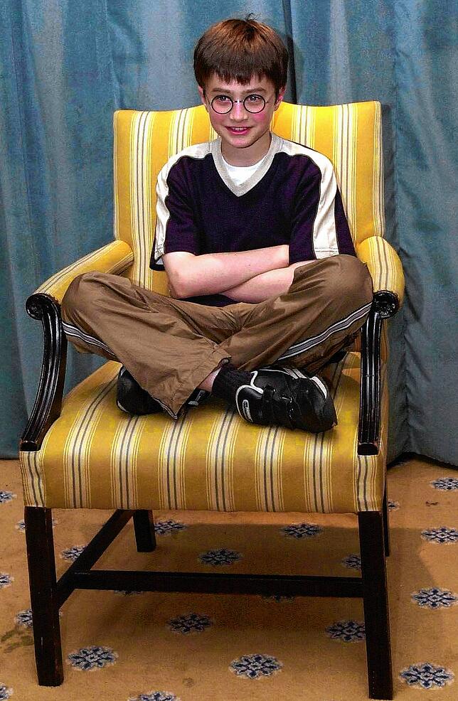 Als Harry Potter wurde Daniel Radcliffe zum Star – als dieses Foto entstand, war er gerade mal elf Jahre alt.