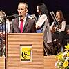 Bürgermeister Frank Harsch (rechts) freute sich, in diesem Jahr den Geschäftsführer des Gesundheitsverbunds im Landkreis, Bernd Sieber, ...