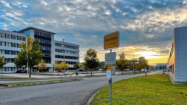 Da kommt Freude auf: Für das Gottmadinger Gewerbe, wie hier in den Gebäuden im Industriepark IPG, lief 2022 gut. Die Gewerbesteuer in ...