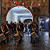 Wecken mit  Tschättermusik in der Laufenburger Altstadt.