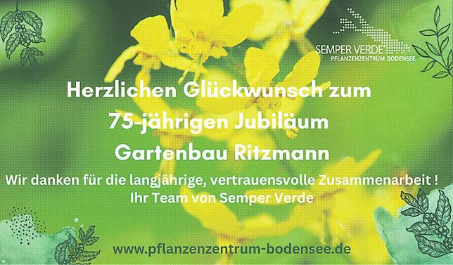 Bild 13: 75 Jahre Gartenbau Ritzmann: Handwerksbetrieb in der dritten Generation