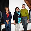 OB Philipp Frank mit dem Vorstand des Freundeskreises Blois-Waldshut-Tiengen-Lewes (von links): Anette Klinner (Schriftführerin), Elvira ...